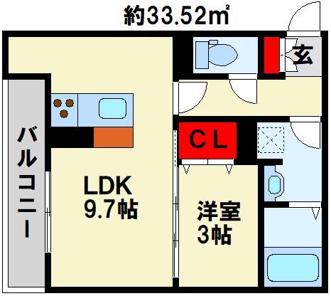 ザ・レジデンスBonjono East 間取り