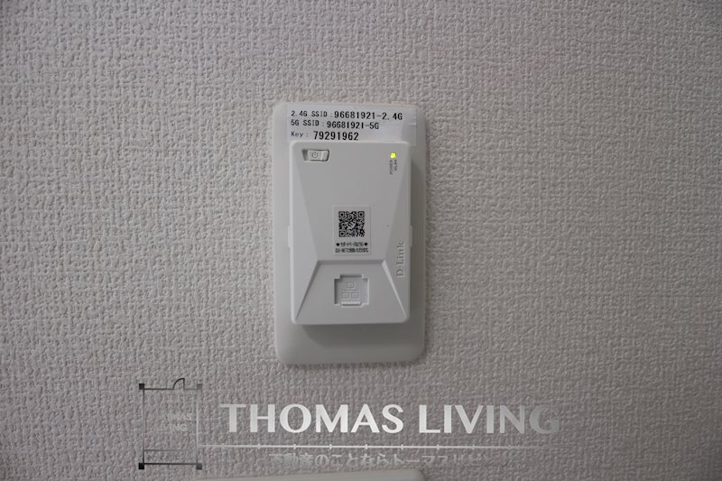 ベル コリーヌ WI-FIルーターのご準備も不要で使い放題です。