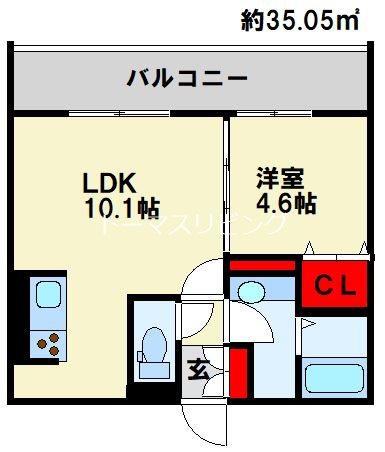 Grand soleil小倉北 間取り