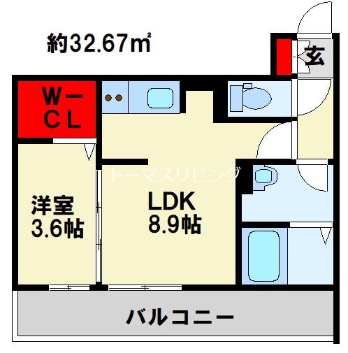 Grand soleil小倉北 間取り