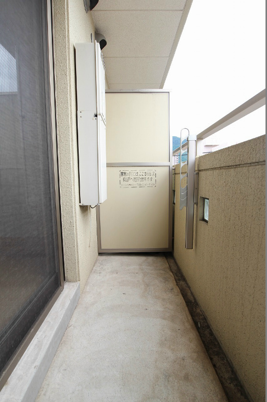 サンシャイン妙見表参道 ワイドバルコニーです。