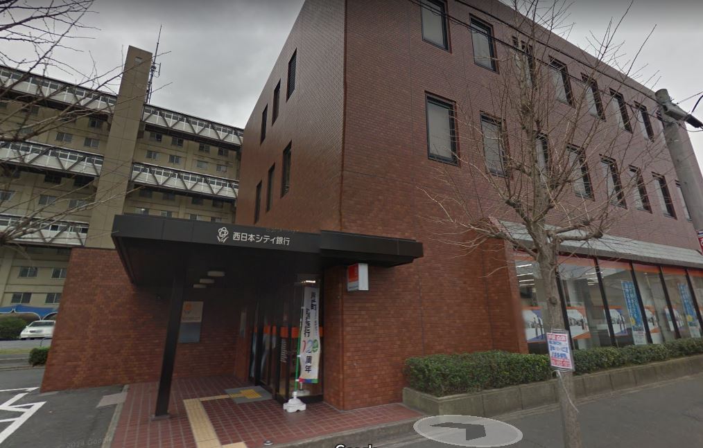 ウィングコートあしや 西日本ｼﾃｨ銀行 芦屋支店