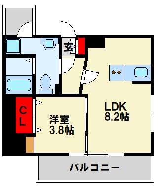 ベーシックビルディング 八幡　 間取り