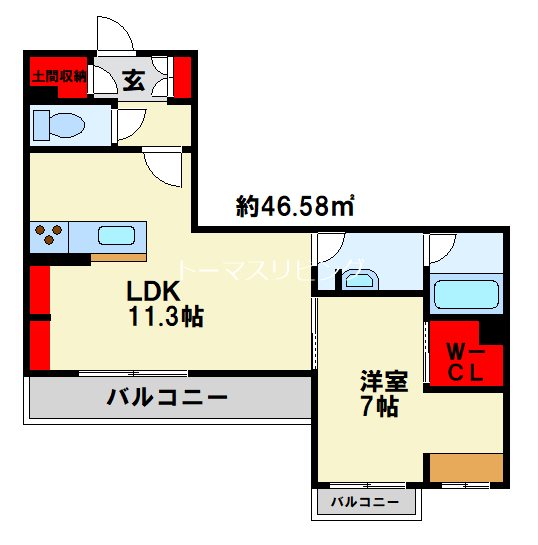 エクラージュ 間取り
