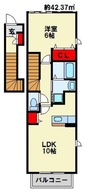 フィデール建郷 間取り
