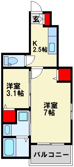 グッドライフ別所Ⅱ 間取り