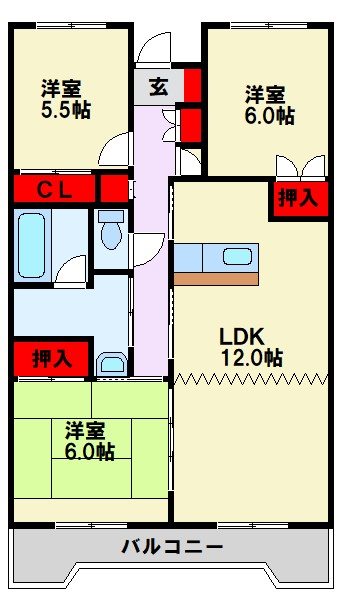 エクセレント中井 間取り