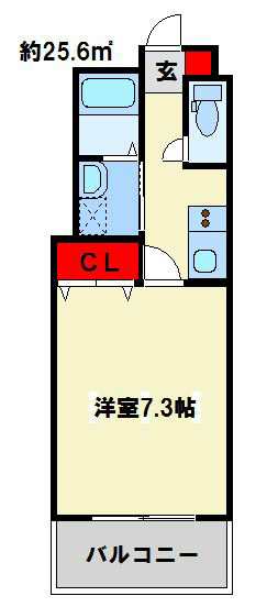 Blane・noire 収納も大きく使いやすい間取りです。
