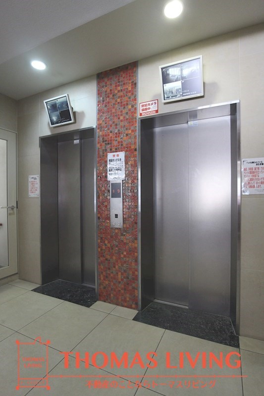 グランドツイン黒崎 B棟 エレベーター。