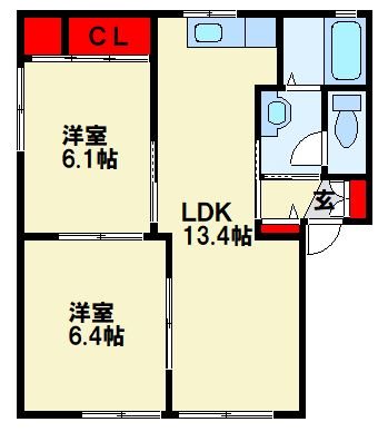 ヴィヴレ　A棟 間取り
