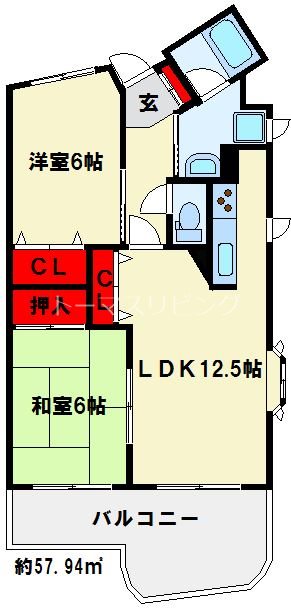ピュアライフビル 間取り図