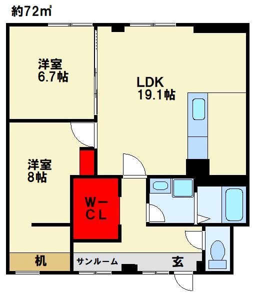 オリエントビル 間取り