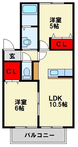 メゾンTOEI 間取り