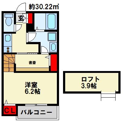 ブランシェ三萩野 間取り