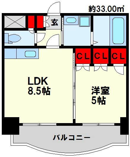 ロイヤルセンターＢＬＤ 間取図