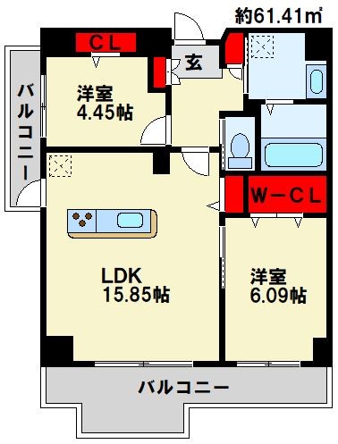 ピュアライフ金田 間取り