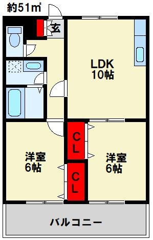 パインコート松籟通り 間取り