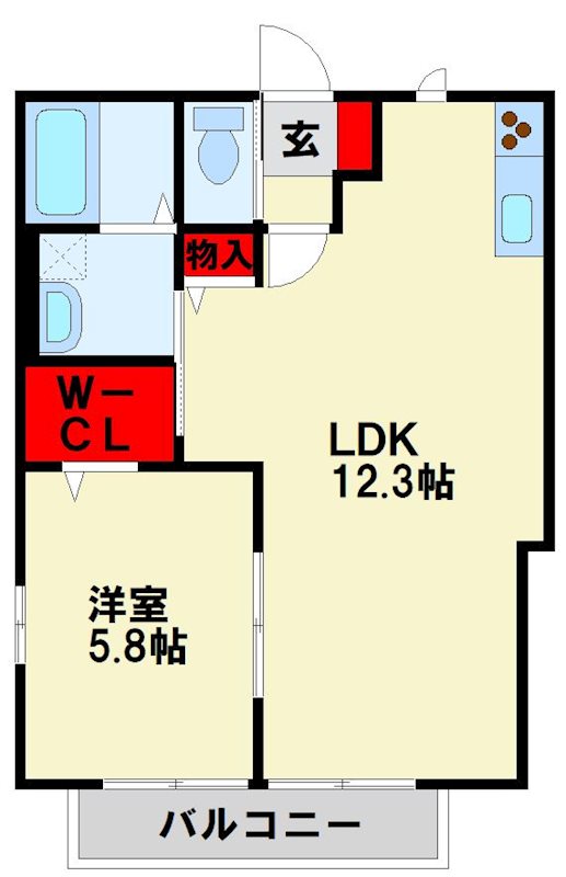 アーク三ヶ森 間取り