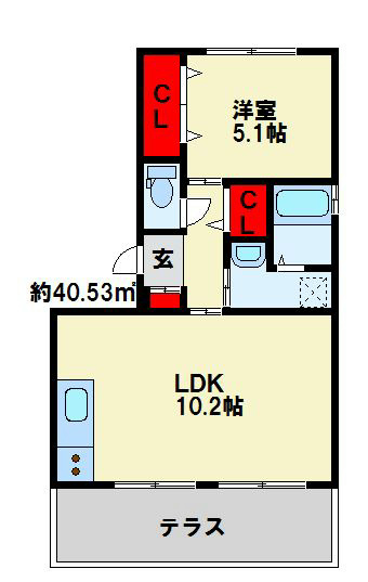 藤メゾン 独立した部屋が特徴の1LDK
