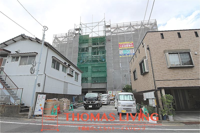 アースコートY'sシティ西神原 建築中の現地写真です。(H30年8月22日 撮影)