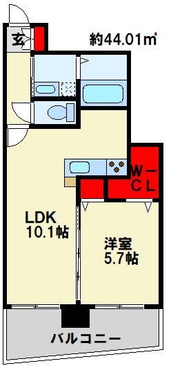 サンシャインプリンセス五番街 間取り