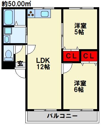 インビレッジ水巻 間取り