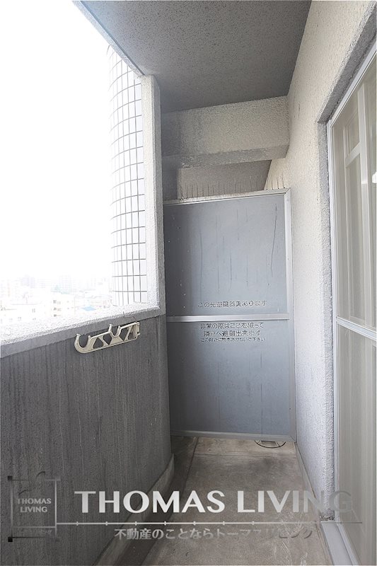 アリビオ八幡 南向きで日当たり良好です。