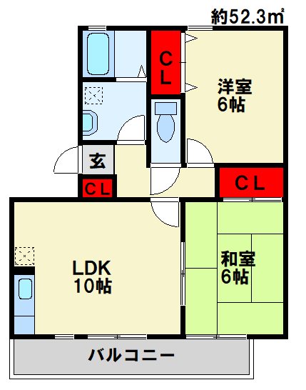 グローリー中村 間取り