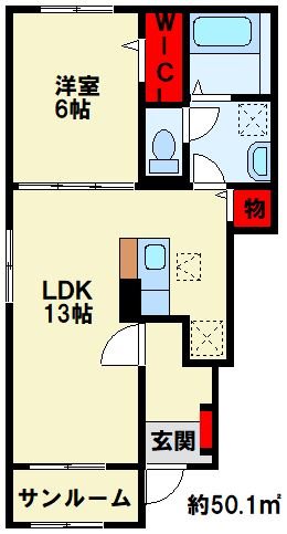 ラ　ネージュ 間取り