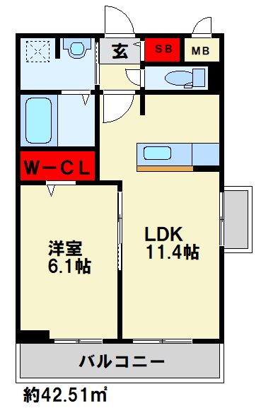 Hill Side 間取り