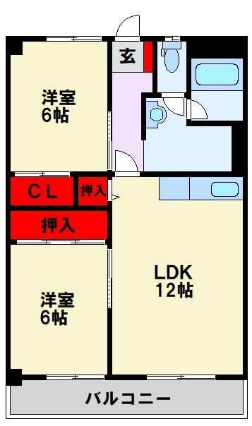 熊手ピア 間取り