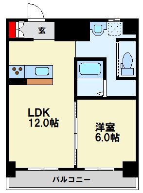 スペースワールド南ビル  間取り