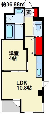 ソレイユ・ルヴァン赤坂  間取り