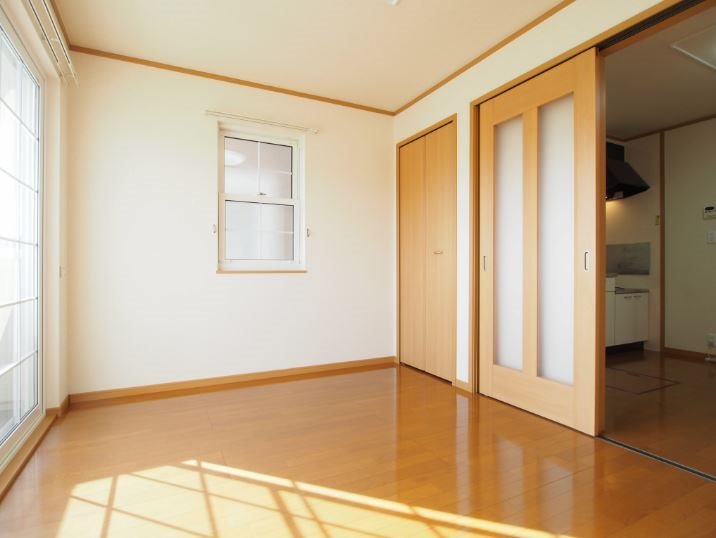 ジュネス馬場Ｂ棟 日当たり良好の洋室です。