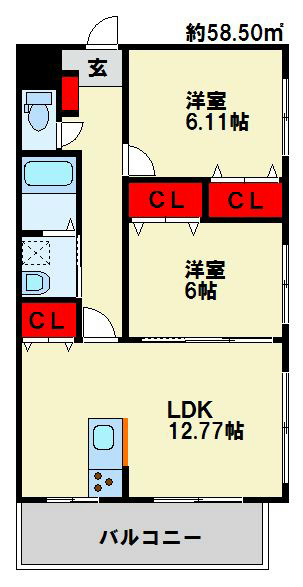 パティナ足立 間取り