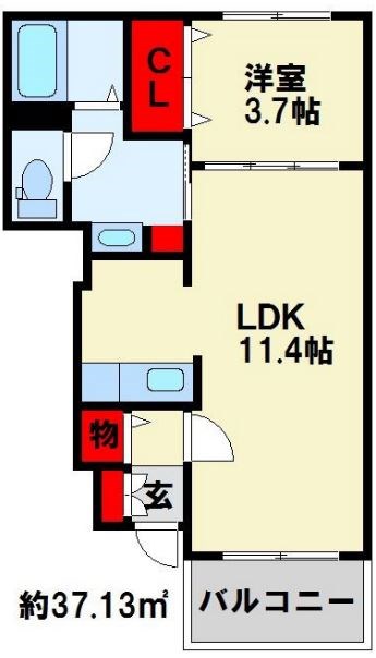 コルソ・ソーレ 間取り