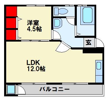 マイネ・ツィンマー  間取り