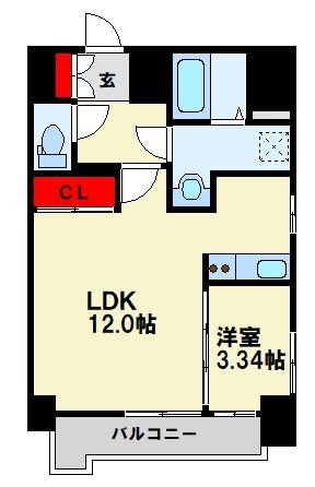 ブルースクエアー響Ⅴ 間取り