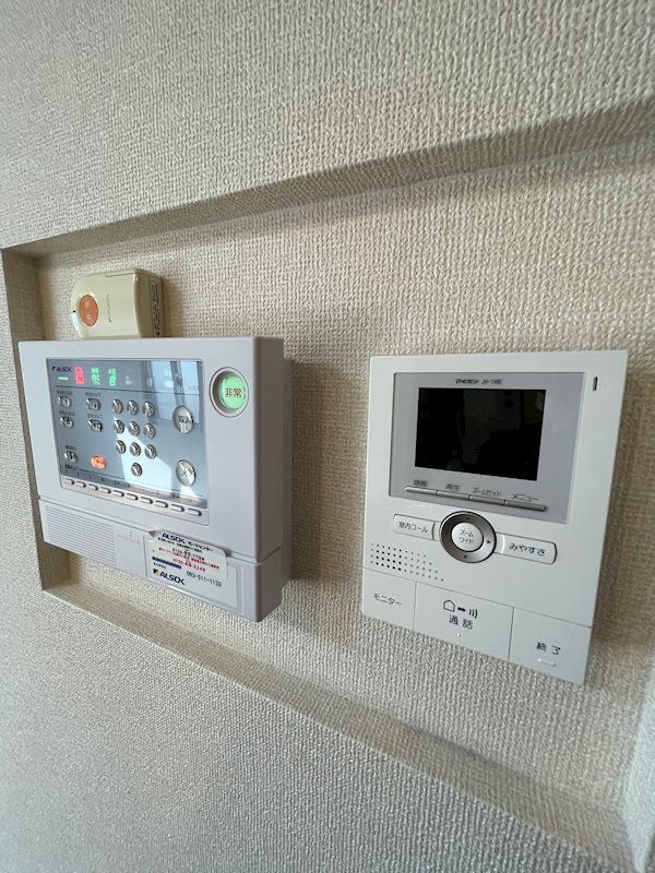 セジュール朽網Ⅱ ※201号室のサンプル写真です。ALSOKホームセキュリティも付いています！