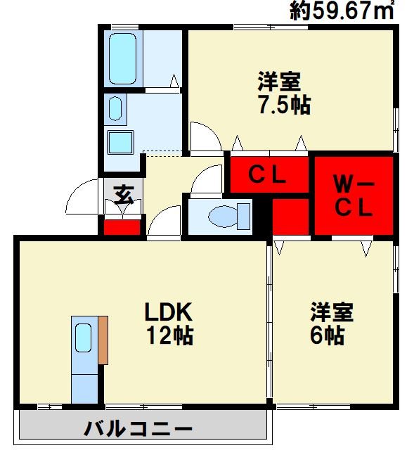 エターナル華 間取り
