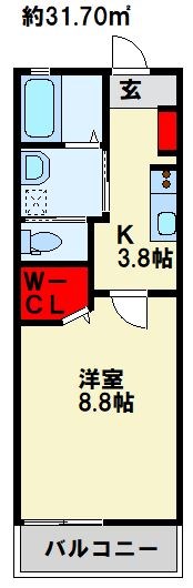 コワルージュ A棟 間取り