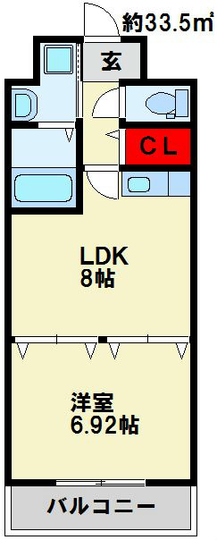 リード大手町 間取図