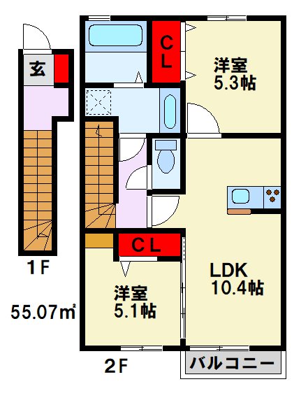 ベル コリーヌ 間取り