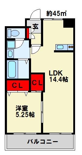 プリモレガーロ青山 間取り