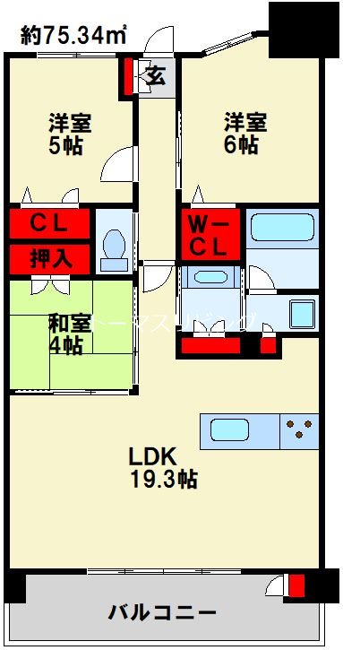 ライブスクエア大手町 間取り