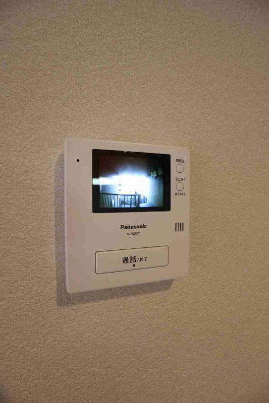 グリーンビレッジ湯川ⅡA棟 モニターホンで顔が見れて安心です