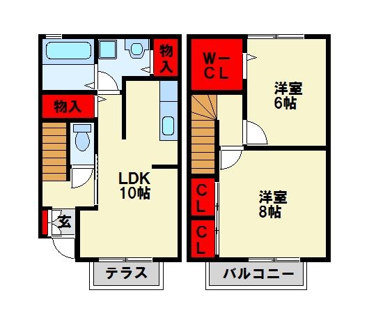 グリーンハウスⅠ棟 間取り