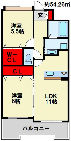 VERDE 大手町 人気のカウンターキッチン、ウォークインクローゼットを完備。