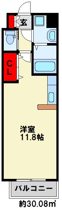 カレント上吉田ⅠＣ棟 間取り