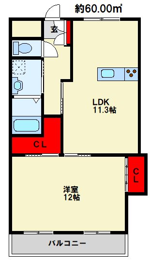 ホンダクリオビル 間取り図